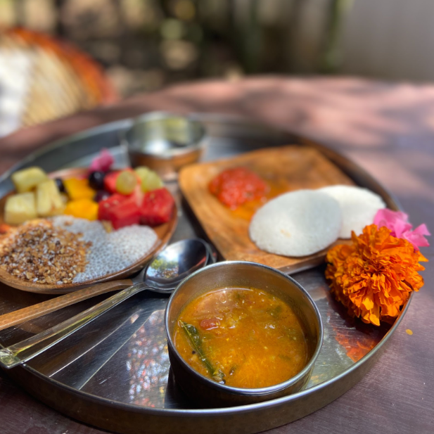 Food | Om Unity Meditation & Pranayama Teacher Training in Varkala Kerala